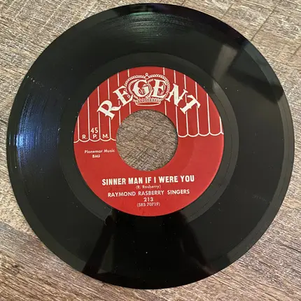 The Raymond Rasberry Singers - Sinner Man If I Were You / Waiting On You