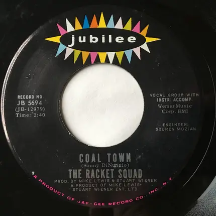 The Racket Squad - Roller Coaster Ride / Coal Town