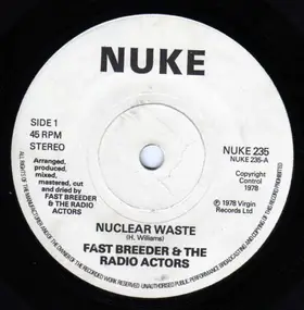 The Radio Actors - Nuclear Waste