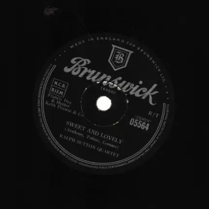 The Ralph Sutton Quartet - Up Jumped You With Love
