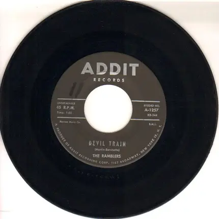 The Ramblers - Devil Train / Rambling