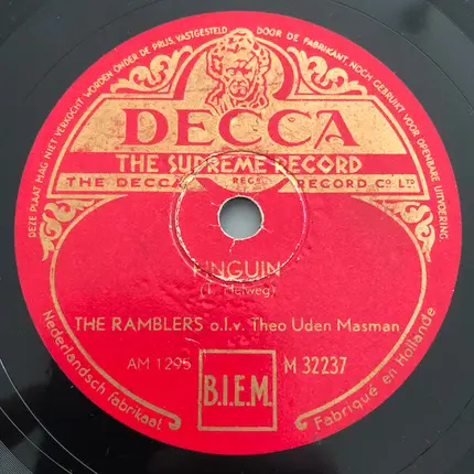 The Ramblers - Black Boy Shuffle / Pinguin