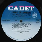 LP - The Ramsey Lewis Trio - Hang On Ramsey! - MONO USA