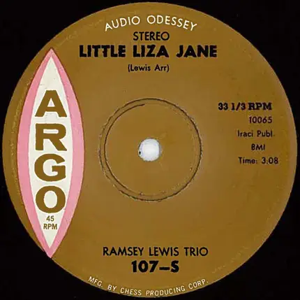 The Ramsey Lewis Trio - Little Liza Jane / This Is My Night To Dream
