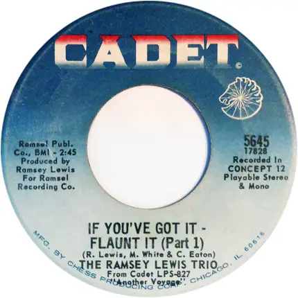 The Ramsey Lewis Trio - Wanderin' Rose