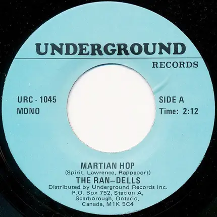 The Ran-Dells / Pat Hervey - Martian Hop / Mr. Heartache