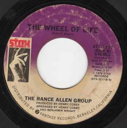 The Rance Allen Group - I Belong To You / The Wheel Of Life