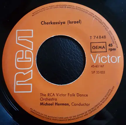 The RCA Victor Folk Dance Orchestra - Hora / Cherkassiya