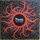 LP - The Re-Stoned - Plasma - Numbered, postcard, Red/yellow vinyl,poster