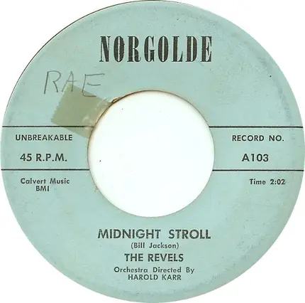 The Re-Vels - Midnight Stroll / Talking To My Heart