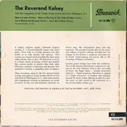 7inch Vinyl Single - The Reverend Kelsey - The Reverend Kelsey