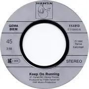 7inch Vinyl Single - The Real Milli Vanilli - Keep On Running (The Original)