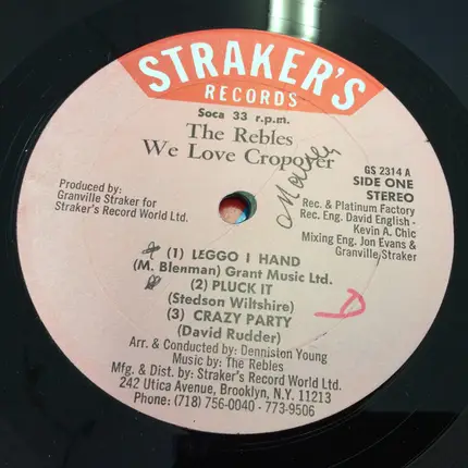 The Rebles - We Love Cropover