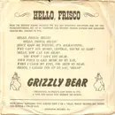 7inch Vinyl Single - The Red Garter Band & Stan Noonan - Hello, Frisco