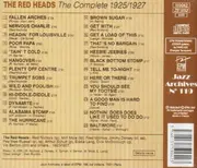 CD - The Red Heads - The Complete 1925/1927