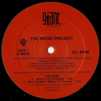 The Reese Project - I Believe