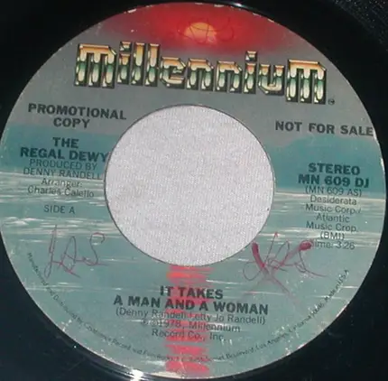 The Regal Dewy - It Takes A Man And A Woman