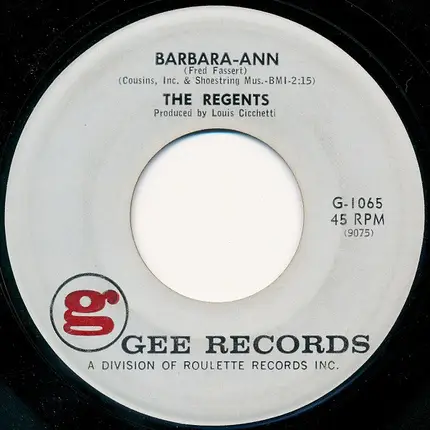 The Regents - Barbara-Ann