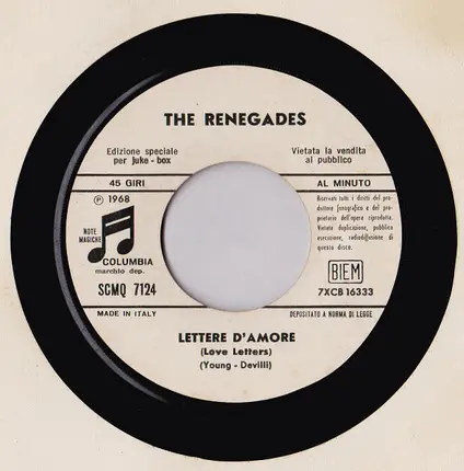 The Renegades - Lettere D'Amore (Love Letters)