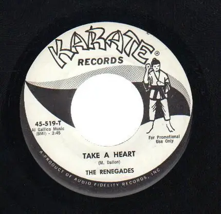 The Renegades - Take A Heart / If It Gets Lonesome