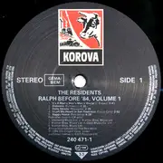 LP - The Residents - Ralph Before '84: Volume I