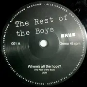 7inch Vinyl Single - The Rest Of The Boys - Where's All The Hope ? / Waiting For A Sign