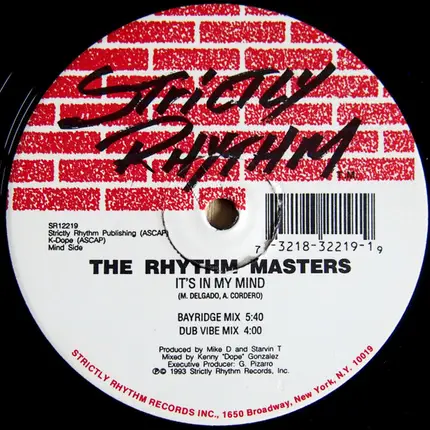 The Rhythm Masters - Hold Me Back