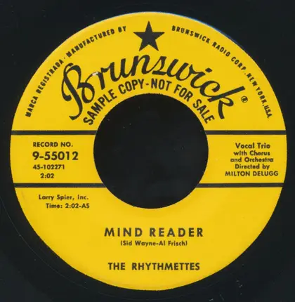 The Rhythmettes - Mister Love / Mind Reader