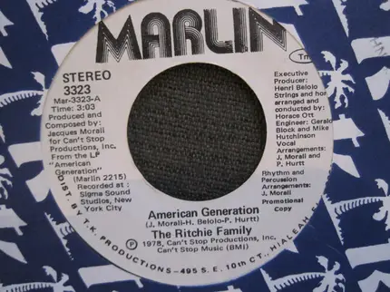 The Ritchie Family - American Generation