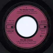 7inch Vinyl Single - The Ritchie Family - Give Me A Break