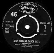 7inch Vinyl Single - The River Boat Five - New Orleans Dance Date