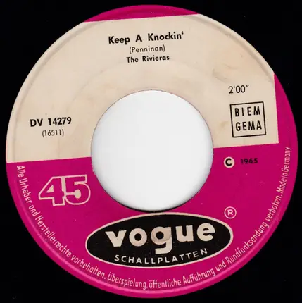 The Rivieras - Rockin' Robin