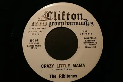 The Ribitones - Most Of All / Crazy Little Mama