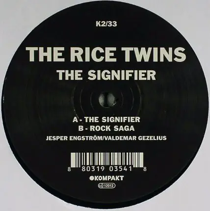 The Rice Twins - THE SIGNIFIER