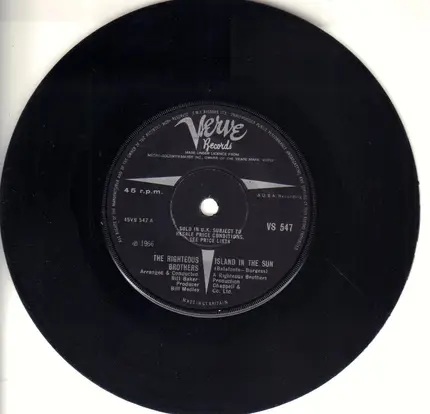 The Righteous Brothers - Island In The Sun