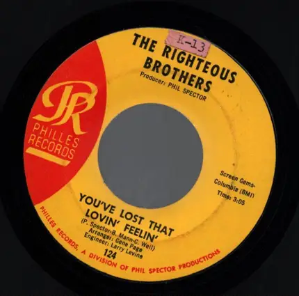 The Righteous Brothers - You've Lost That Lovin' Feelin'