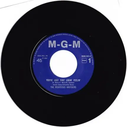 The Righteous Brothers - You've Lost That Lovin' Feeling / Unchained Melody / Soul And Inspiration