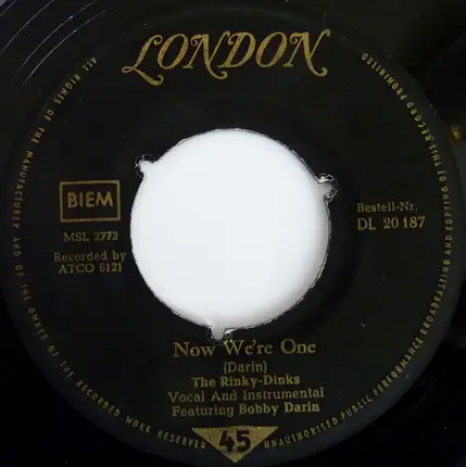 The Rinky-Dinks Featuring Bobby Darin - Early In The Morning