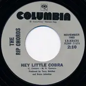 The Rip-Chords - Hey Little Cobra / Three Window Coupe