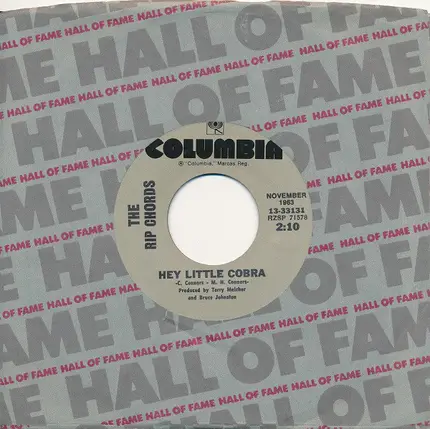The Rip Chords - Hey Little Cobra / Three Window Coupe