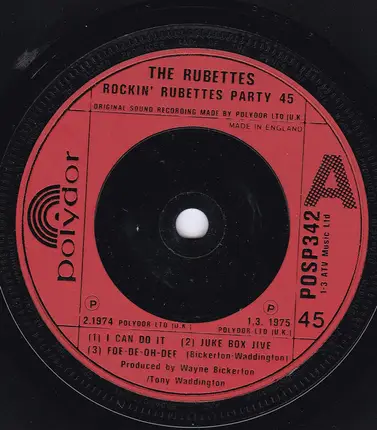 The Rubettes - Rockin' Rubettes Party