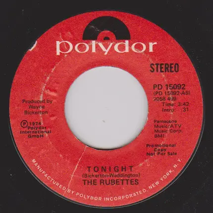 The Rubettes - Tonight