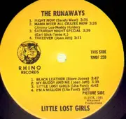 Picture LP - The Runaways - Little Lost Girls - 2nd press, 'Featuring Joan Jett'