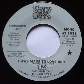 The S.S.O. Orchestra - I Was Made To Love Her