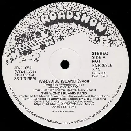 The Wonderland Band - Paradise Island