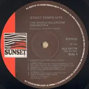 LP - The World Ballroom Orchestra - Strict Tempo Hits
