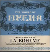 LP - The World of Opera - Highlights from La Boheme