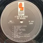 LP - The Waikiki's - A Taste Of Hawaii