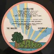 LP - The Wailers - Catch A Fire - Zippo Cover