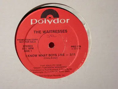 The Waitresses - I Know What Boys Like / No Guilt